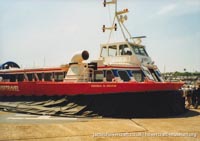 AP1-88 hovercraft promotional day by BHC -  (credit: The <a href='http://www.hovercraft-museum.org/' target='_blank'>Hovercraft Museum Trust</a>).